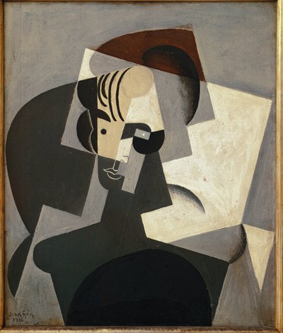 Portret Josette Gris - Olej na płótnie autorstwa Juan Gris