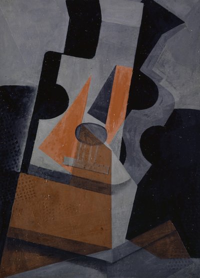 Gitara (Martwa natura z gitarą), 1916 autorstwa Juan Gris