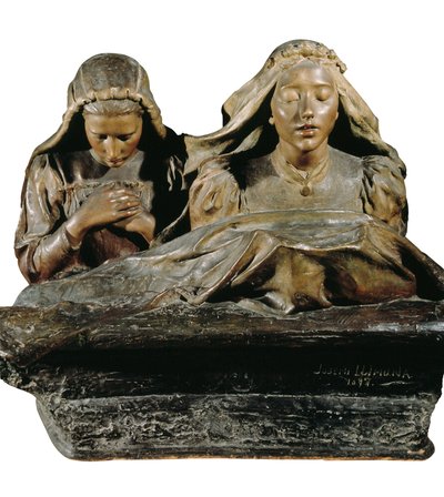 "La premiera komunii" autorstwa Juan Llimona y Bruguera