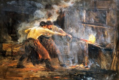 Kowale, XIX w. obraz autorstwa Juan Luna y Novicio