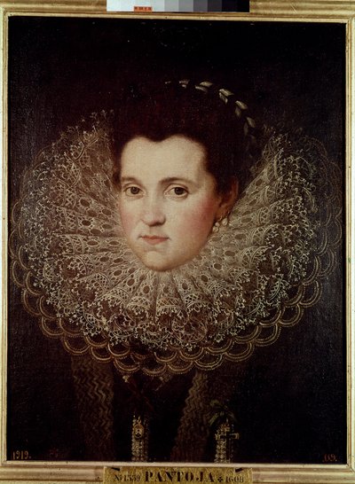 Portret damy (Malarstwo autorstwa Juan Pantoja de la Cruz