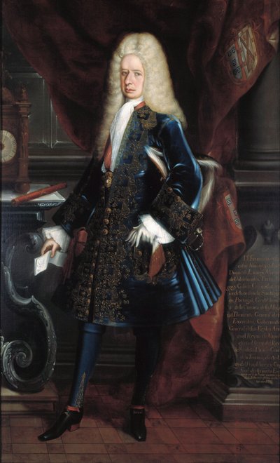 Portret wicekróla księcia Linares autorstwa Juan Rodríguez Juárez