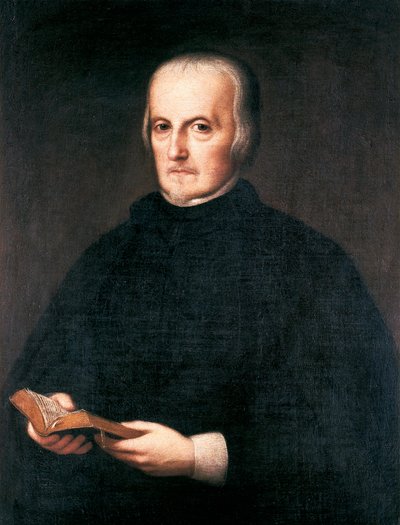 Portret Don Pedro Calderona de la Barca (1600-1681) autorstwa Juan de Alfaro