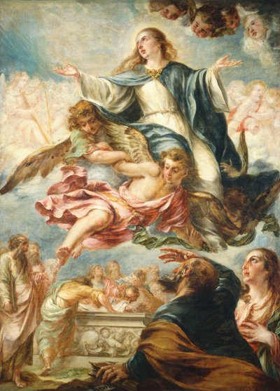 Wniebowzięcie Najświętszej Maryi Panny, c. 16581660. autorstwa Juan de Valdes Leal