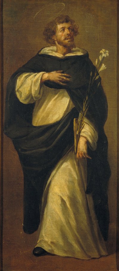 Św. Dominik de Guzmán autorstwa Juan de Valdes Leal