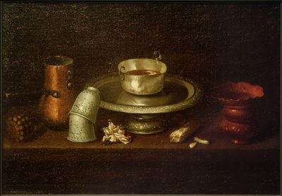 Martwa natura z filiżanką kakao autorstwa Juan de Zurbaran