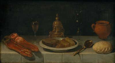 Martwa natura i nakryty stół autorstwa Juan van der Hamen