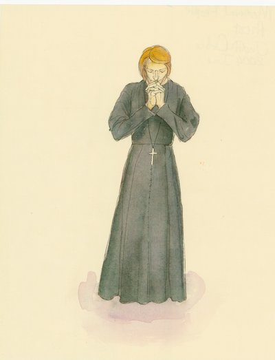 Średniowieczny ksiądz, 2004. autorstwa Judith Dobie
