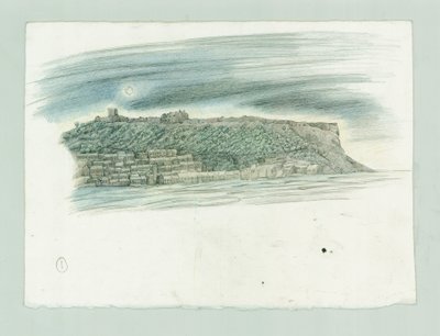 Niemieckie bombardowanie Scarborough, North Yorkshire, 1914 2014. autorstwa Judith Dobie