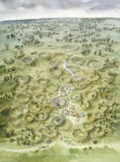 Groby Grimesa ok. 2000 r. p.n.e. autorstwa Judith Dobie