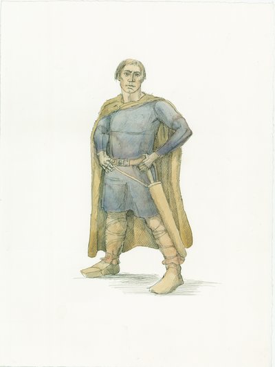 Król Harold, ok. 1066 2015 r. autorstwa Judith Dobie