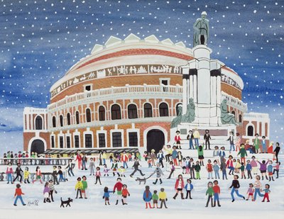 Royal Albert Hall, Londyn autorstwa Judy Joel