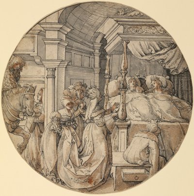 Scena ślubna autorstwa Jörg Breu the Elder