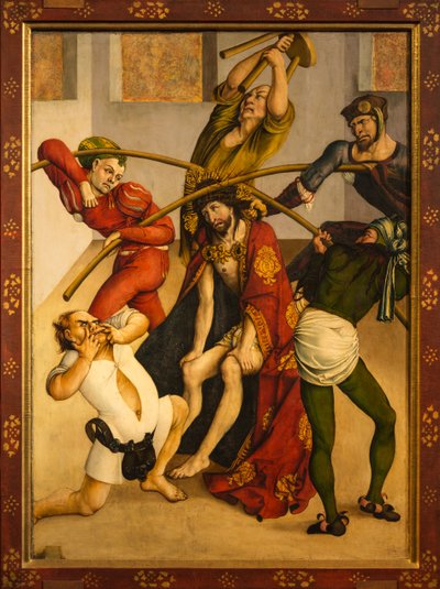 Chrystus cierniem ukoronowany autorstwa Jörg Breu the Elder