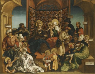 Święte pokrewieństwo autorstwa Jörg Breu the Elder