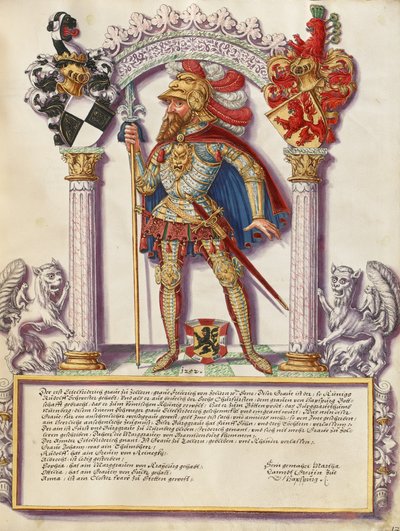 Eitelfriedrich I Hohenzollern autorstwa Jörg Ziegler