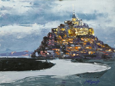 Zmierzch na Mont Saint-Michel autorstwa Jukyong Park