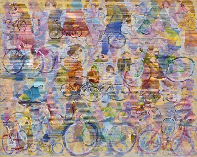 Dynamiczny ruch rowerowy autorstwa Jukyong Park