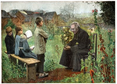 Lekcja katechizmu autorstwa Jules Alexis Meunier