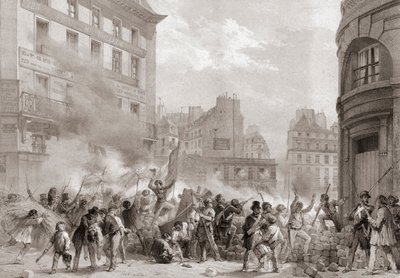 1848 Rewolucja, Francja autorstwa Jules (after) David
