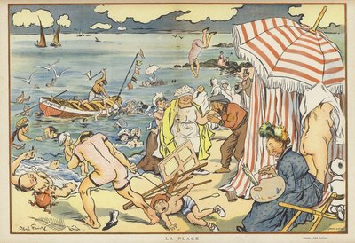 Ilustracja do Le Rire autorstwa Jules Abel Faivre