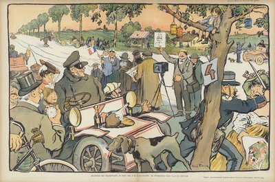 Ilustracja do Le Rire autorstwa Jules Abel Faivre