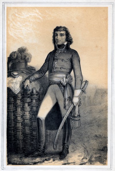 Barthélemy Catherine Joubert, generał francuski, XIX wiek. autorstwa Jules Alfred Vincent Rigo