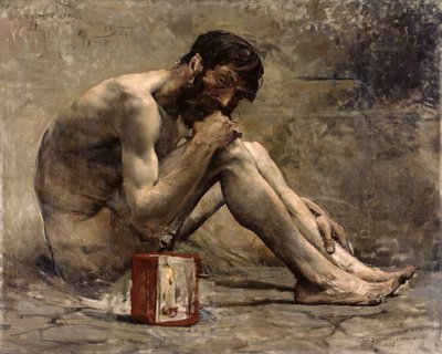 Diogenes, 1905 autorstwa Jules Bastien Lepage