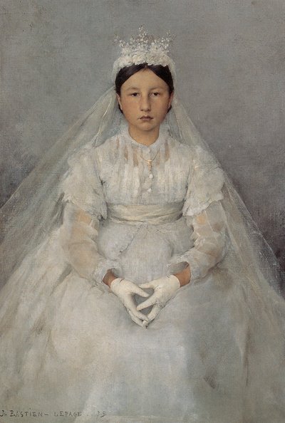 La Communiante autorstwa Jules Bastien Lepage