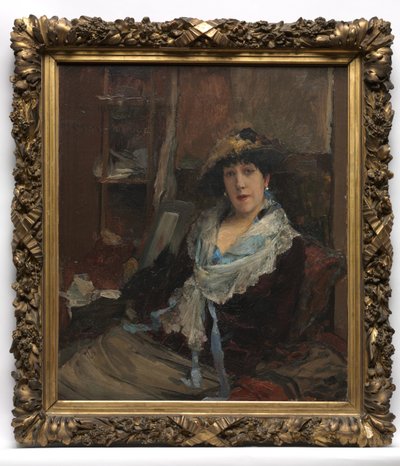 Marie Samary z Teatru Odéon, ok. 1930 r. 1881. autorstwa Jules Bastien Lepage