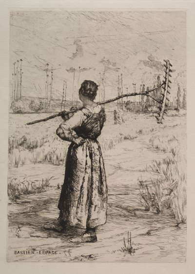 Zwrot pól autorstwa Jules Bastien Lepage