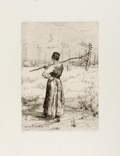 Powrót z pola autorstwa Jules Bastien Lepage