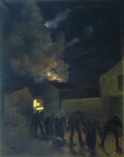 Łańcuch autorstwa Jules Bastien Lepage