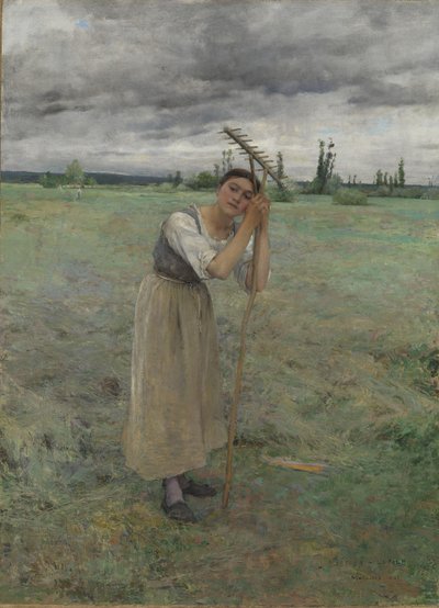 Zmęczony autorstwa Jules Bastien Lepage
