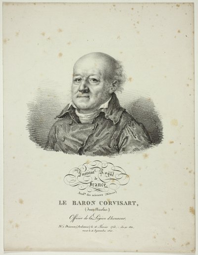 Portret Jeana-Nicolasa, barona Corvisart autorstwa Jules Boilly
