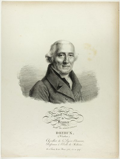 Portret Nicolasa Deyeux autorstwa Jules Boilly
