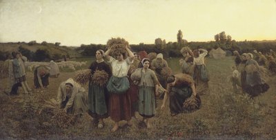 Wezwanie Gleanerów, 1859 autorstwa Jules Breton