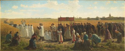 Błogosławieństwo pszenicy w Artois autorstwa Jules Breton