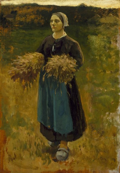 Gleaner, 1859 autorstwa Jules Breton