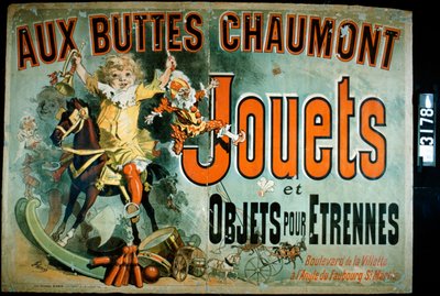 W Buttes Chaumont, 1885 autorstwa Jules Cheret