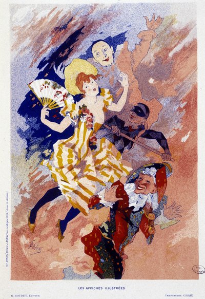 Karnawał – autorstwa Julesa Chereta, ok. 1890 r. autorstwa Jules Cheret