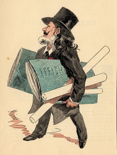 Okładka Les Hommes Today, nr 299 - Maindron Ernest (1838-1907) (rycina) autorstwa Jules Cheret