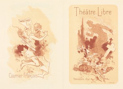 Das Mädchen Elisa; Weihnachtsgeschichte autorstwa Jules Cheret