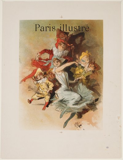 Paris Illustré autorstwa Jules Cheret