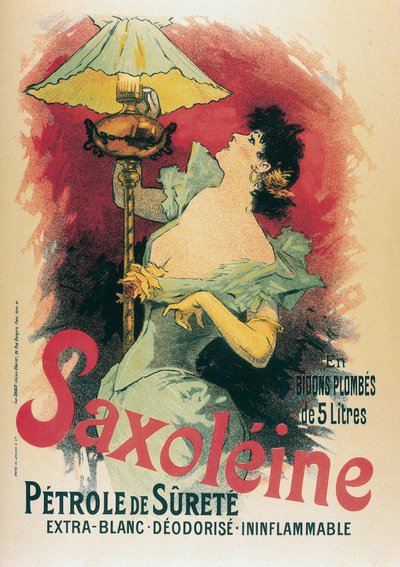 „Saksolein” 1891 (litografia) autorstwa Jules Cheret