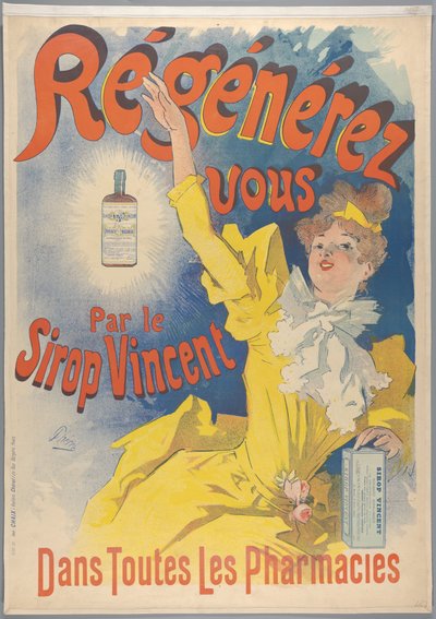 Sirop Vincent, 1893 autorstwa Jules Cheret