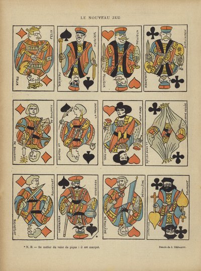 Ilustracja do Le Rire autorstwa Jules Depaquit