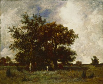 Fontainebleau Oaks autorstwa Jules Dupré
