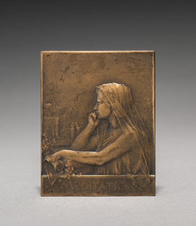 Medalion. autorstwa Jules Dupré