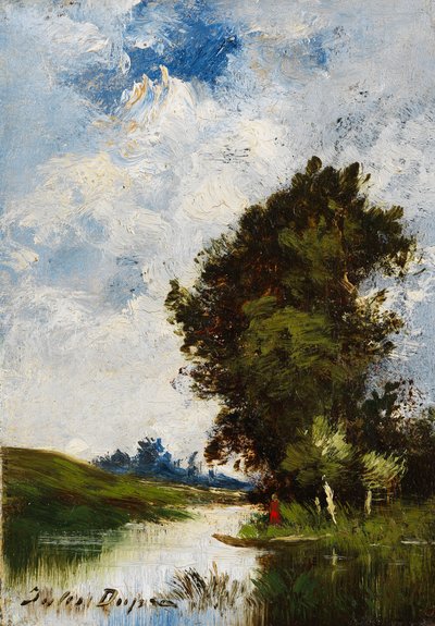 Mała równina zalewowa autorstwa Jules Dupré
